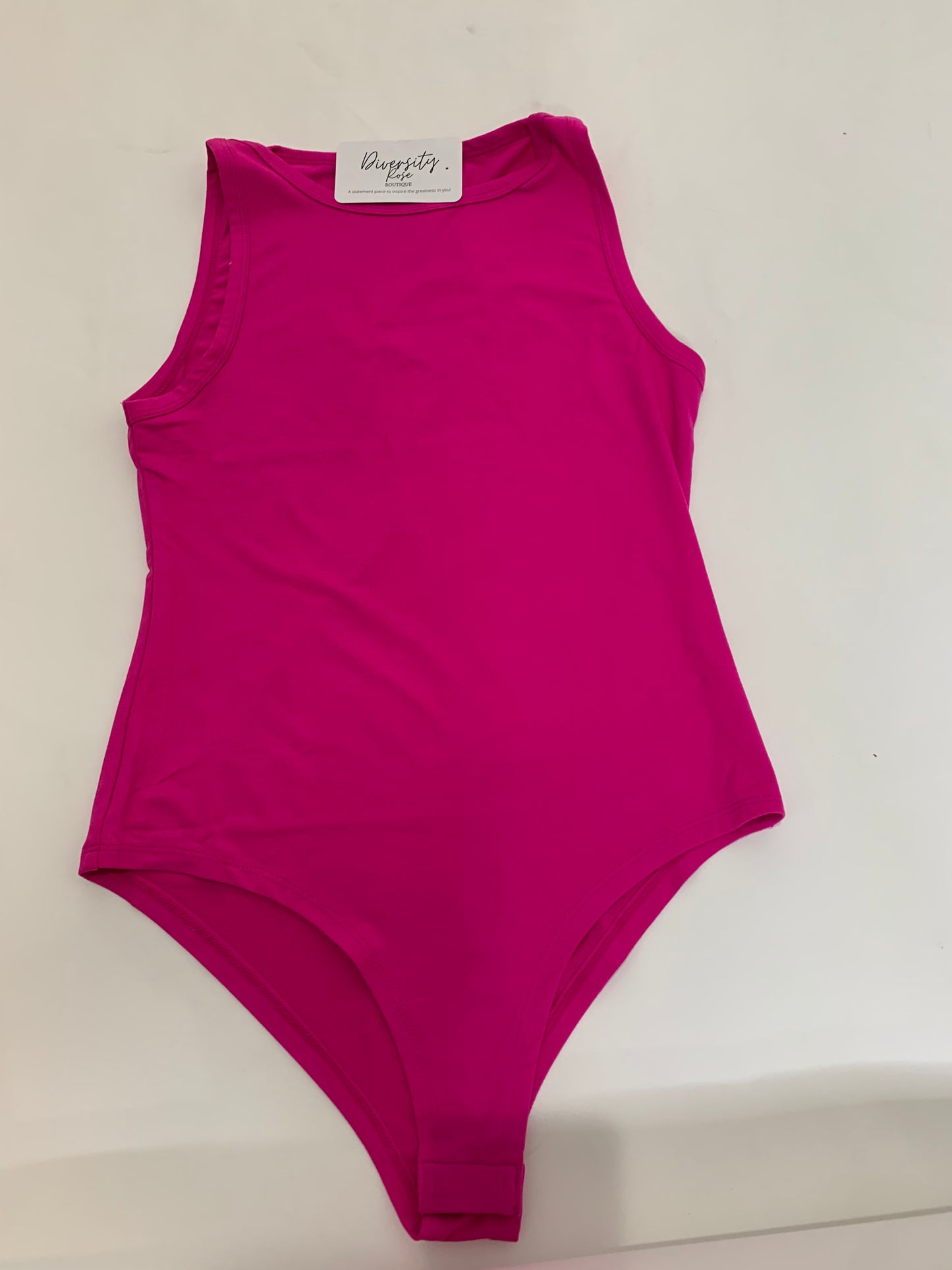 Empowered Bodysuit (Neon Hot Pink)