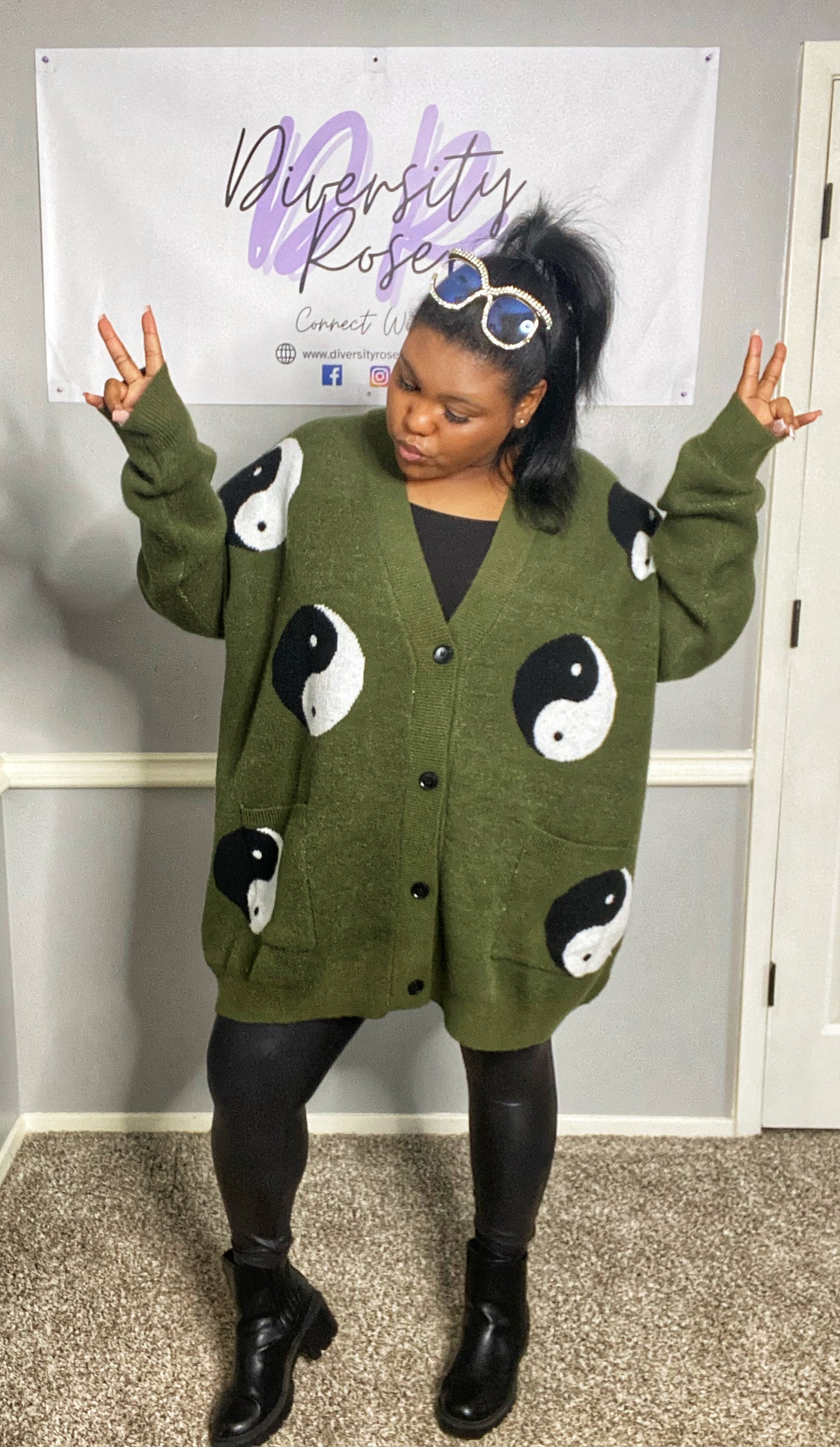 Bringing Balance Oversized Cardigan (1X-2X)