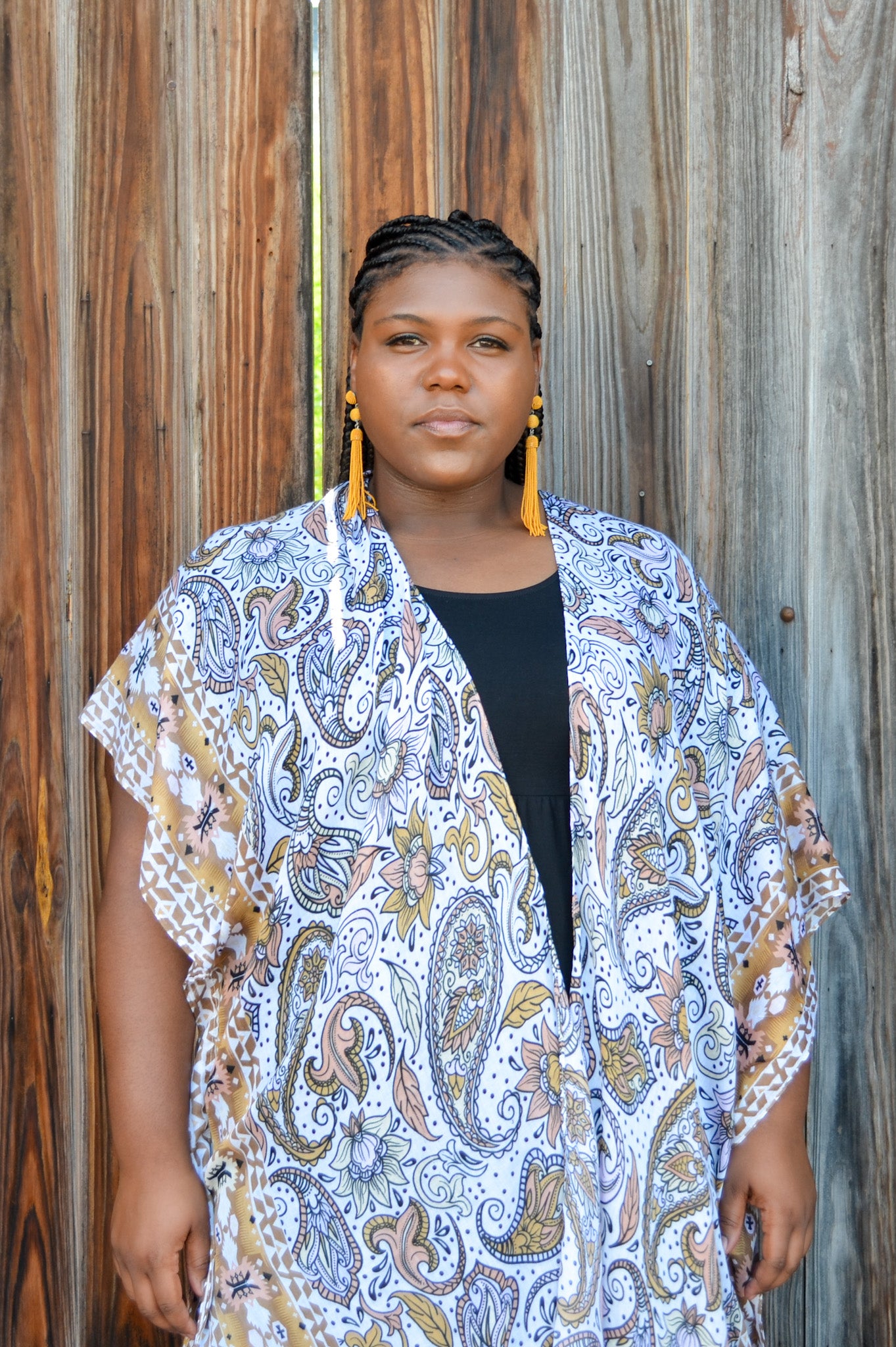 Paisley Bohemian Long Kimono