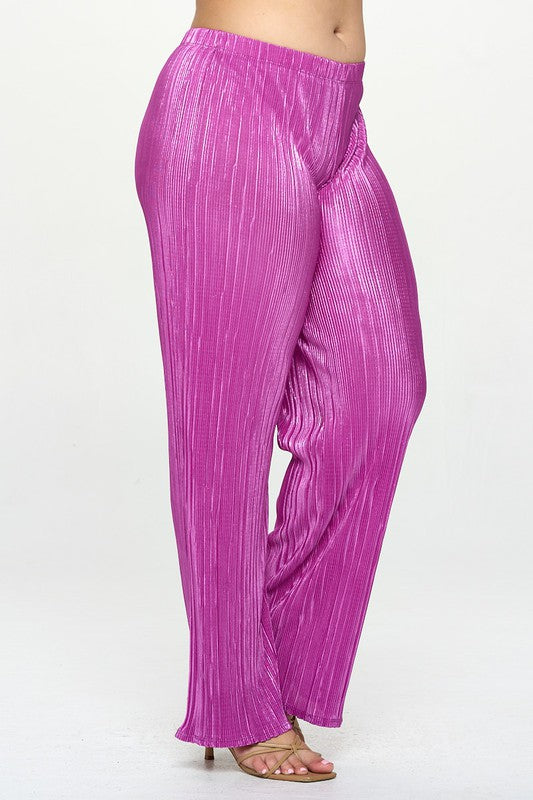 The Pleated Pants (Purple) *Sale*