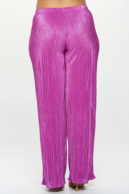 The Pleated Pants (Purple) *Sale*