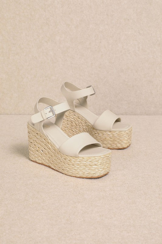 Cannes Platform Wedge Sandel