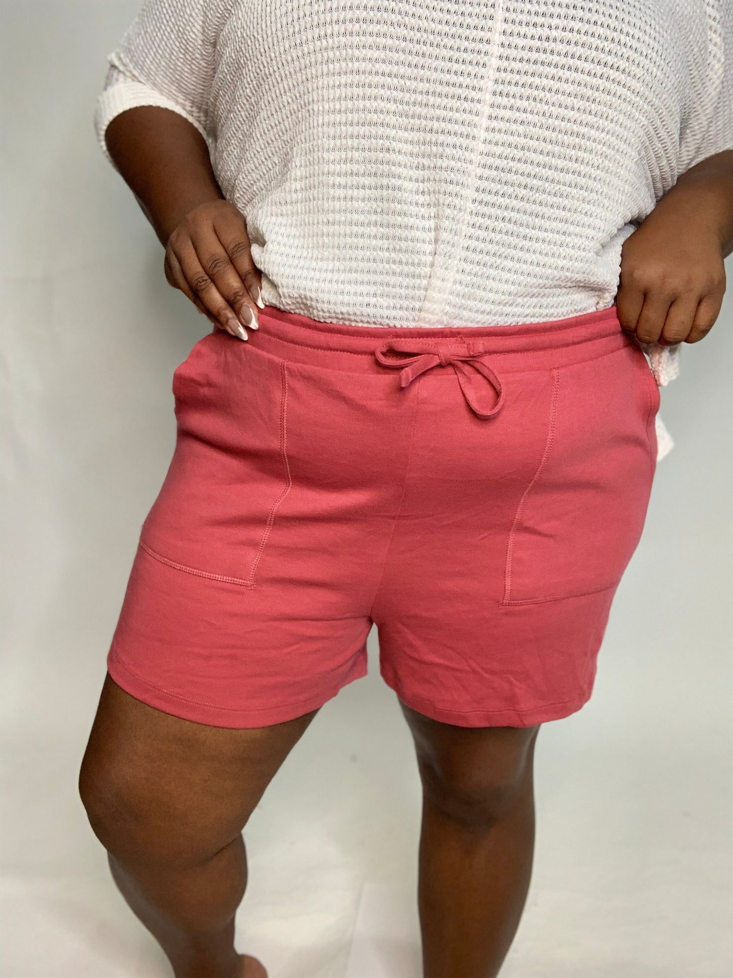 Kayla Cotton Shorties-ROSE *Sale*