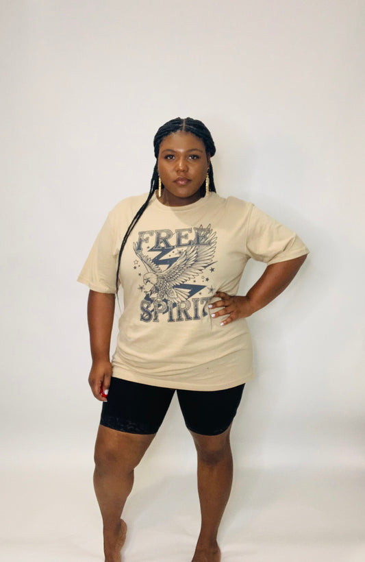 Free Spirit Graphic Tee (Oversized)