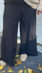 Tiana Tiered Pants-Black