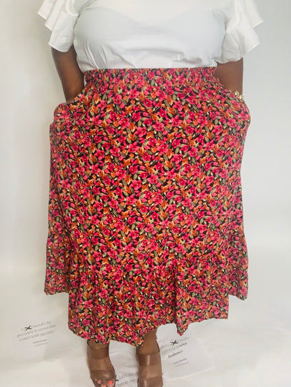 Floral Fantasy Skirt *Sale*