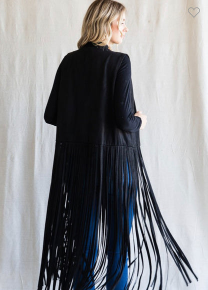 Long Fringe Vest *Sale*