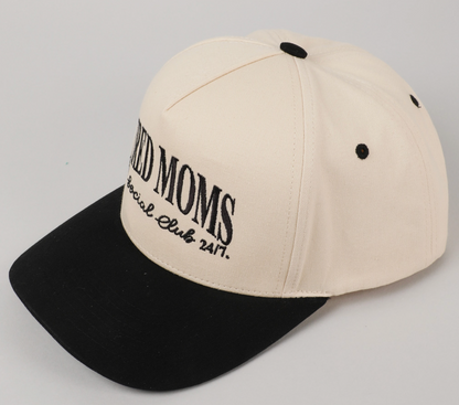 Tired MOMS 24/7 Social Club Cap-Black