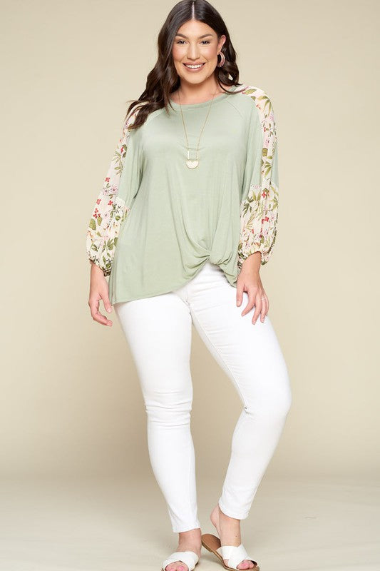 Sprung in Spring Floral Sleeve *Sale*