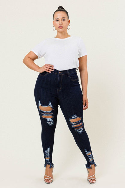 Celeste | Distressed Skinny Jeans *Sale*