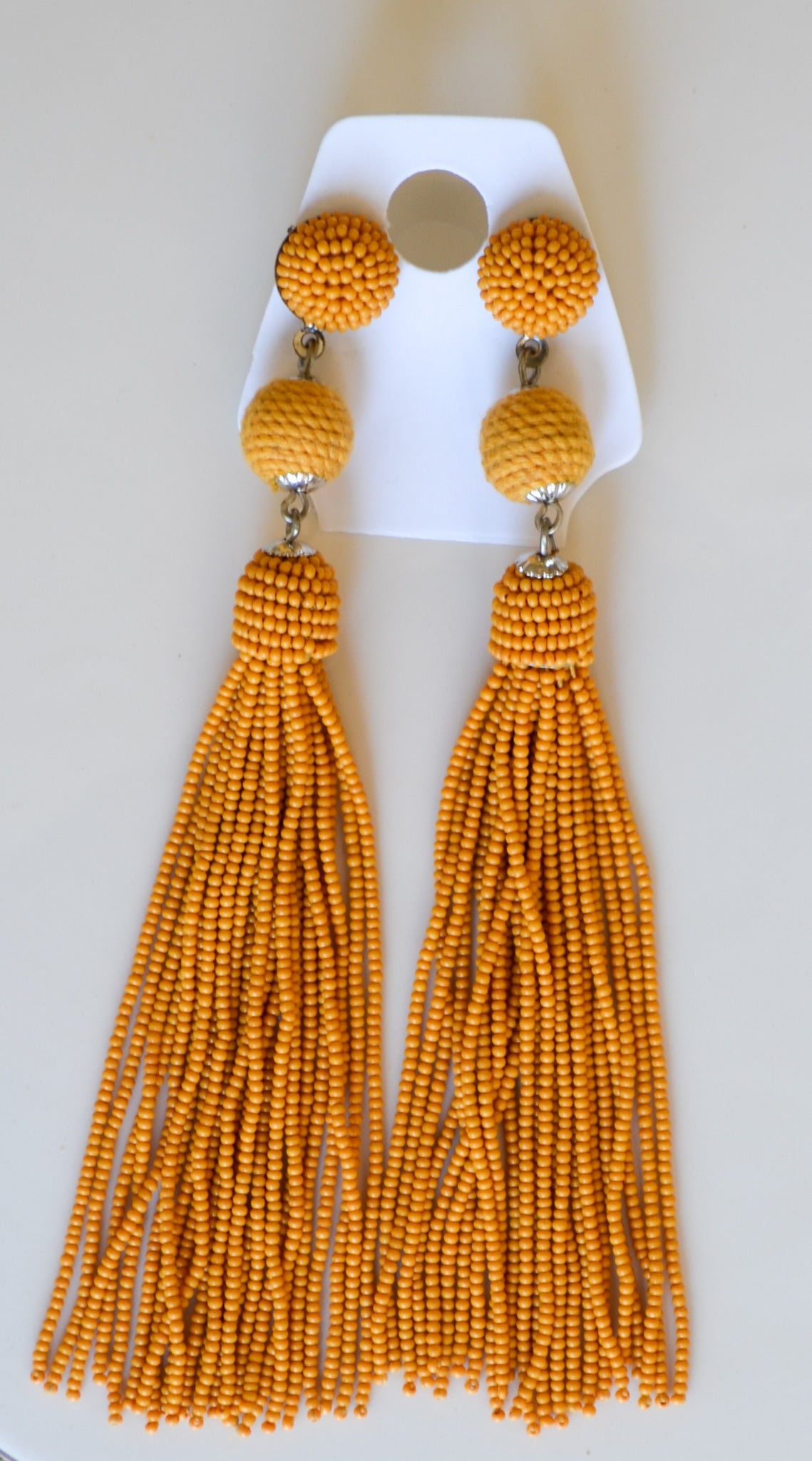 Beaded Tassel Earrings *Sale*