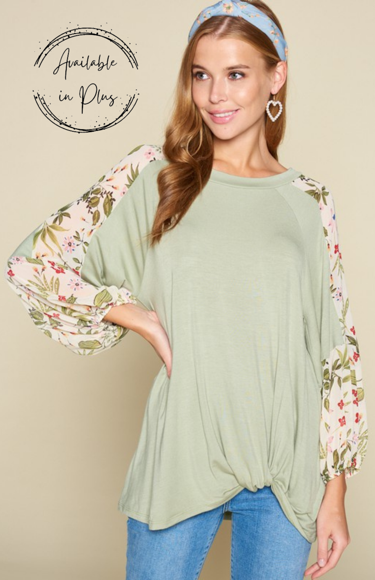 Sprung in Spring Floral Sleeve *Sale*