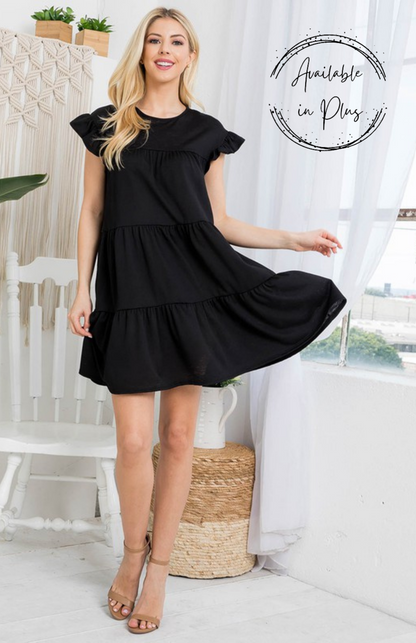 Back to the Basics Tiered (Black) *Sale*