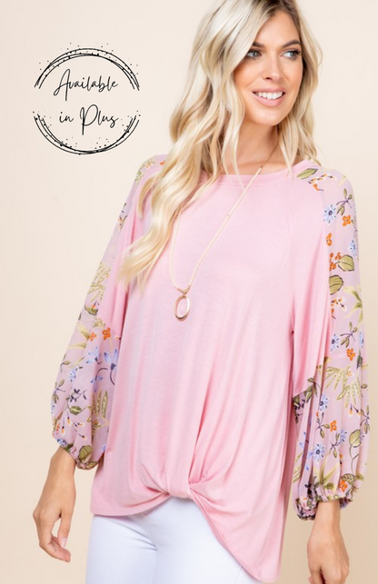 Sprung in Spring Floral Sleeve *Sale*