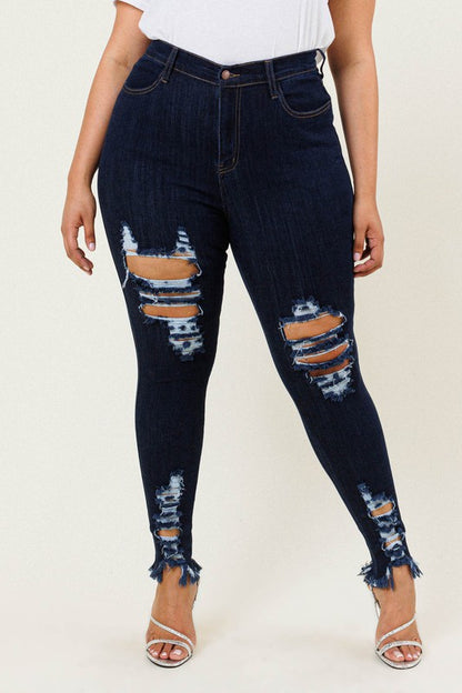 Celeste | Distressed Skinny Jeans *Sale*